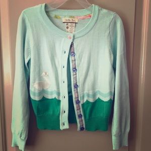 Matilda Jane Swan Princess cardigan 6 NWOT